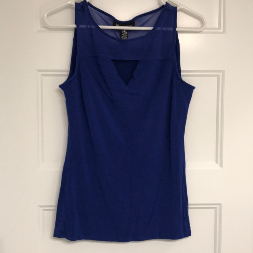 INC royal blue tank